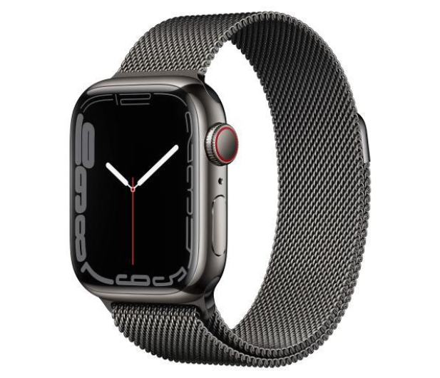 Apple Watch 7 45/Graphite Steel/Graphite Loop LTE - 686472 - zdjęcie